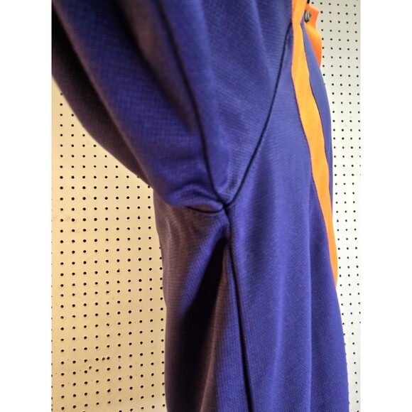 Auburn Tigers Shirt Medium Polo Blue Orange Short Sleeve PGA Tour Unisex - Picture 3 of 6